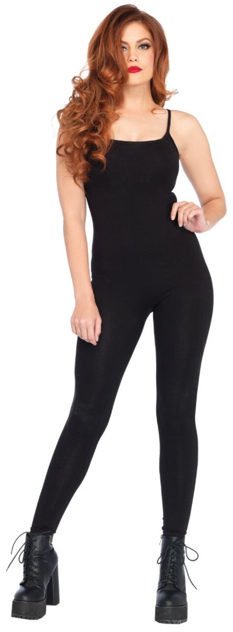The Costume Center Black Basic Unitard Women Adult Halloween Costume - Large
